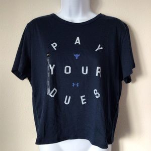 Under Armour The Rock Dues Graphic Tee